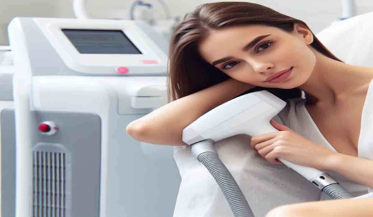 راهنمای جامع انواع طول موجهای لیزر موهای زائد لیزر مو خانم