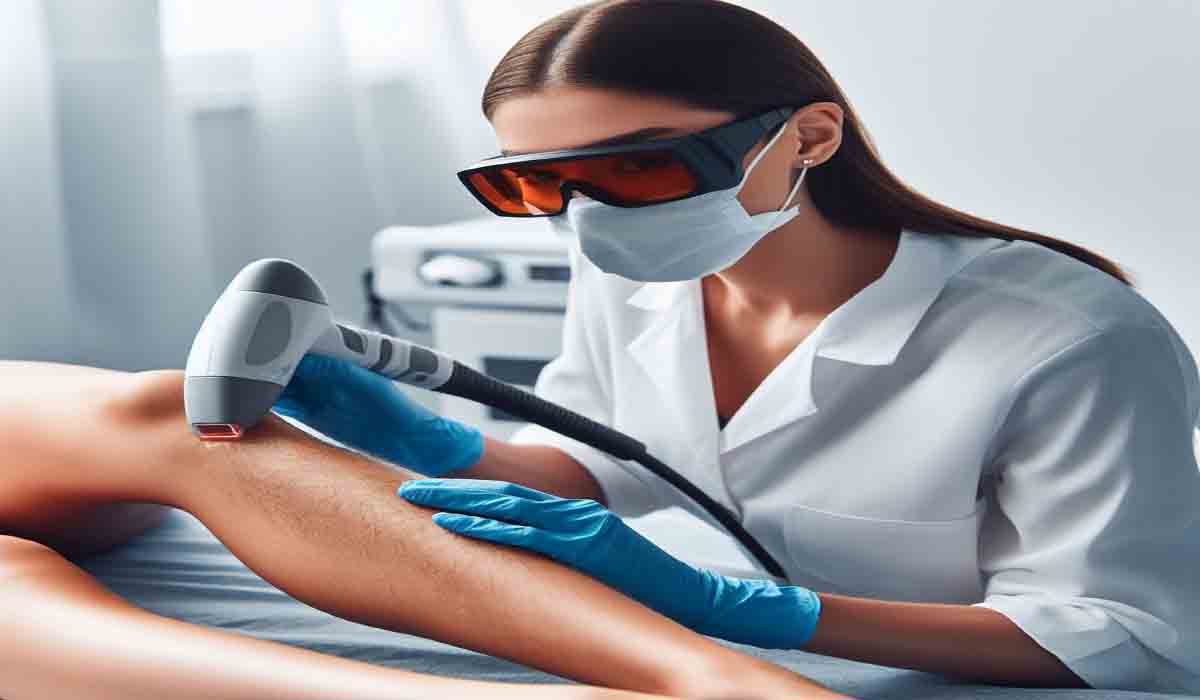 تجربه لیزر بدون درد: راز موفقیت درمانی کلینیک ویستان تمیز کردن موهای پاها