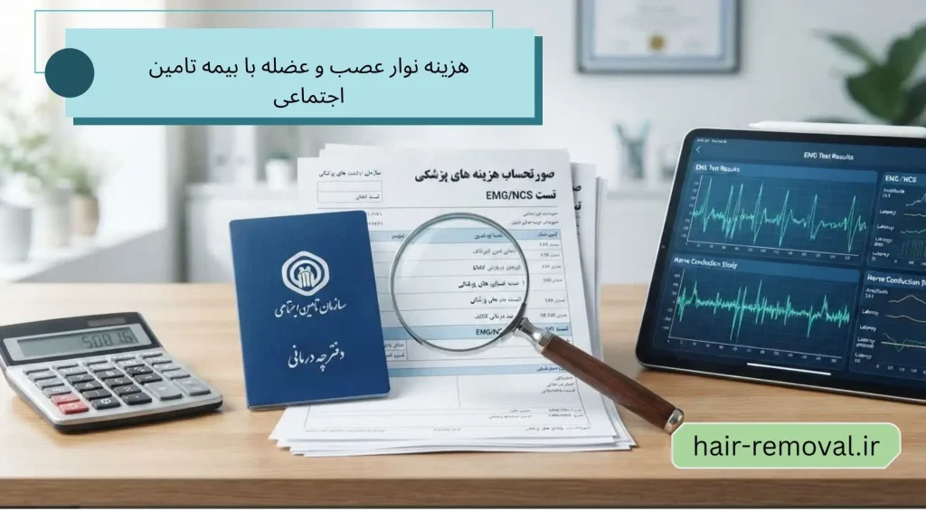 هزینه نوار عصب و عضله با بیمه تامین اجتماعی